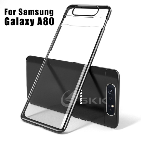 Funda transparente HD para Samsung Galaxy A80, carcasa de lujo a prueba de golpes ► Foto 1/6
