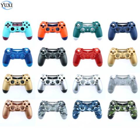 YuXi-placa frontal de carcasa frontal + Carcasa Trasera para Playstation 4, mando inalámbrico Dualshock 4, PS4 Pro, JDM, JDS 040 ► Foto 1/6