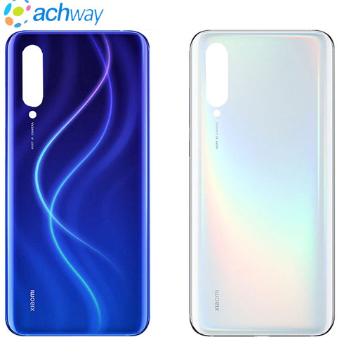 Funda trasera de cristal para Xiaomi MI A3 CC9e, carcasa trasera de batería para Xiaomi MI CC9 MI 9 Lite ► Foto 1/4