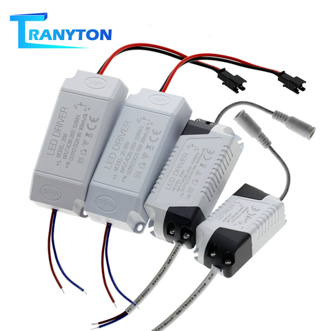 Fuente de alimentación LED 1 W-36 W 300 MA adaptador de controlador AC85-265V transformador de iluminación para Panel de luz LED Downlight ► Foto 1/6