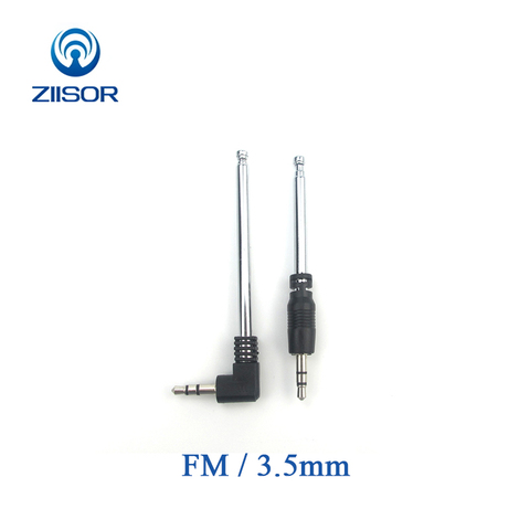 Antena de Radio FM para teléfono inteligente, Antena de Radio telescópica retráctil con conector de 3,5mm, Z131-SFMYP, 2 uds. ► Foto 1/6