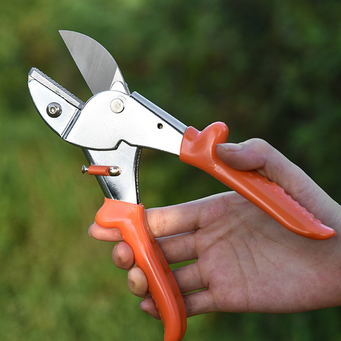 Tijeras de podar profesionales con asas ergonómicas, tijeras de bonsái para jardinería, 1 ud. ► Foto 1/6