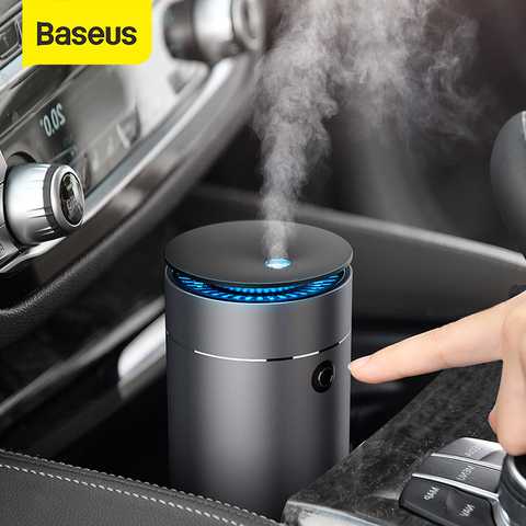 Baseus-humidificador difusor de aromaterapia para coche, purificador de aire automático, ambientador con luz LED para aceite esencial para coche ► Foto 1/6