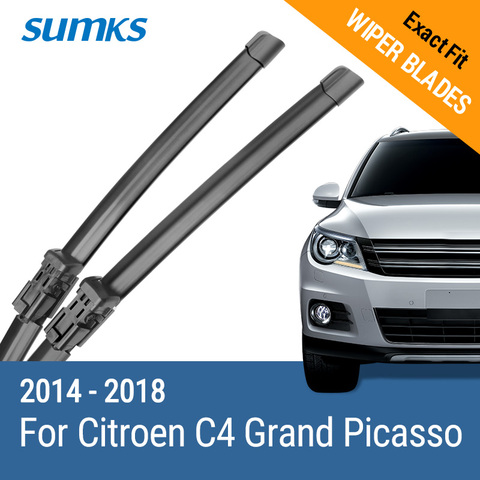 SUMKS-limpiaparabrisas para Citroën C4 Grand Picasso, 32 