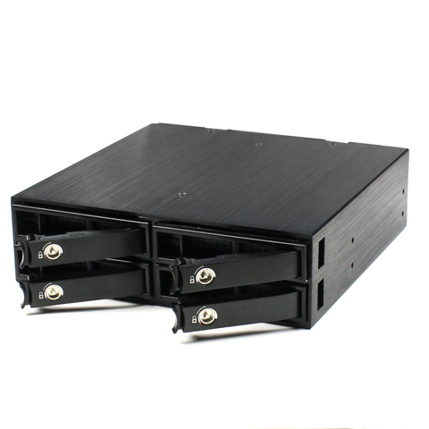 TOOLFREE 2,5 pulgadas 4 bay SATA/SAS Disco Duro HDD extracción caja SSD 6Gbps con SATA soporte de Cable de 5-15mm de espesor de disco duro de 2,5 pulgadas ► Foto 1/6