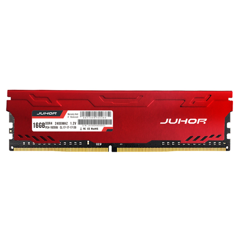 JUHOR Memoria DDR4 16gb 2666MHZ escritorio Memoria con calor Udimm 8gb RAM de 2400MHZ nuevo Dimm Rams ► Foto 1/6