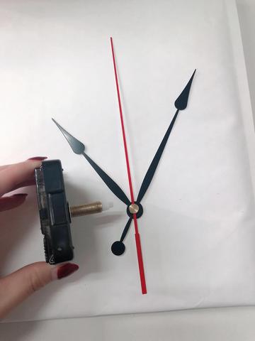 Mecanismo de movimiento de reloj de cuarzo de lujo encantador, piezas de reparación, bricolaje, herramientas para relojes con manos doradas, envío silencioso ► Foto 1/6