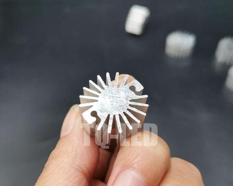 Disipador de aluminio Led de alta potencia, radiador de 23mm x 10mm, 1W, para cuentas led de 1W ► Foto 1/5