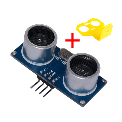 Módulo ultrasónico HC-SR04 Sensor transductor de Medición de distancia de 3,5-5v para arduino Detector de onda ultrasónica, módulo de detección de rango ► Foto 1/6