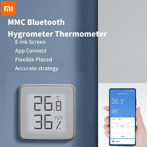 Xiaomi-termómetro inteligente MMC e-ink BT2.0, Bluetooth, higrómetro, funciona con la aplicación MIJIA, herramientas para dispositivos en casa ► Foto 1/6