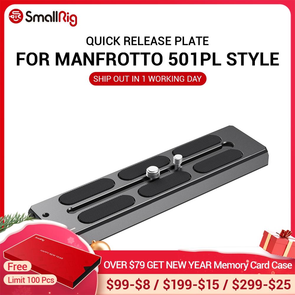 SmallRig-Placa de liberación rápida, placa de cámara DSLR estilo Manfrotto 501PL, 2900 ► Foto 1/6