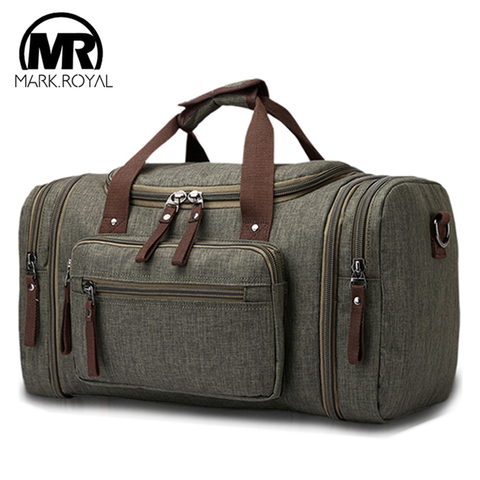 MARKROYAL impermeable suave hombres bolsas de viaje bolsos de la gran capacidad bolso repelente al agua bolsas de equipaje de mano FIN DE SEMANA bolsa las mujeres ► Foto 1/6