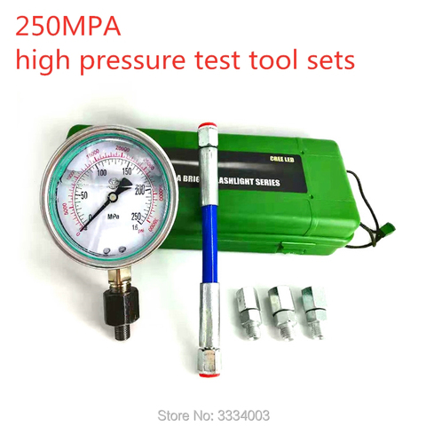 Juego de herramientas de prueba de presión de émbolo, bomba de tubo de riel común de alta presión, bar ► Foto 1/6