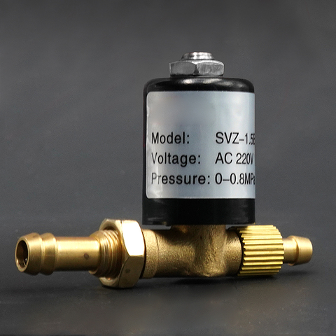 Válvula Solenoide de dos posiciones para soldadura en arco de argón, máquina de soldadura en arco de argón, SVZ-1.5/2,2/2,5/3,5 220v 36v 24v ► Foto 1/6