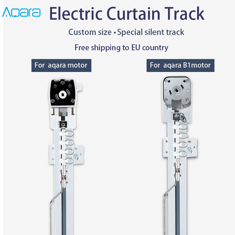 Riel de cortina eléctrico inteligente para aqara /aqara B1, Motor de cortina muy silencioso para casa inteligente Aqara, Envío Gratis a la UE ► Foto 1/6