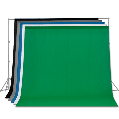 SH profesional/Verde/Blanco/Negro muselina telón de fondo de foto fotografía telones de fondo para. fondos para foto estudio ► Foto 1/6