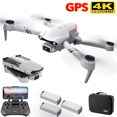 Dron F10 con Gps, 4K, 5G, WiFi, vídeo en vivo, FPV, Quadrotor de vuelo, 25 minutos de distancia, 2022 m, cámara Dual gran angular HD, novedad de 2000 ► Foto 1/1