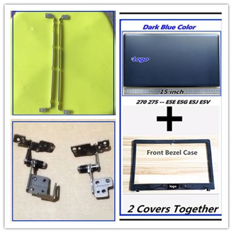 Cubierta trasera LCD para teléfono móvil Samsung, bisagras de bisel frontal para NP270E5G, NP270E5E, NP270E5J, NP300E5E, NP300E5V, np275j, NP275E5V, E5R ► Foto 1/5