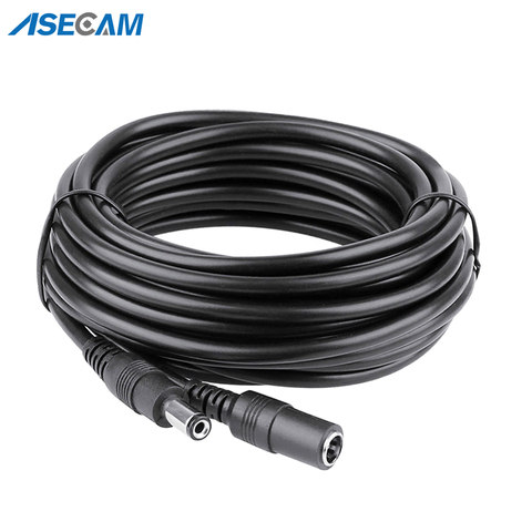 Cable de extensión de 12V CC para cámara Wifi, Cable de alimentación macho y hembra, 3m, 5m, 10m, adaptador de corriente para videovigilancia ► Foto 1/4