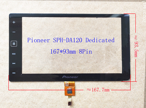 Sensor de pantalla táctil de 6,2 pulgadas, digitalizador para Pioneer SPH-Da120, Digitalizador de pantalla táctil especial ► Foto 1/3