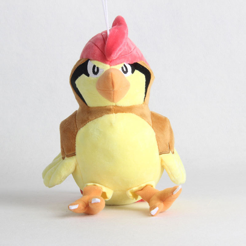 Juguetes de peluche de Pidgeotto para niños, de 22cm muñecos de peluche, con colgante de Anime, para regalo de cumpleaños y Navidad, 1 Uds. ► Foto 1/6