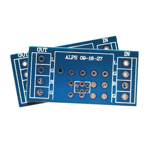 Potenciómetro PCB para amplificador, PCB para ALPS 9 tipo 16 Tipo 27, 4 piezas ► Foto 1/3