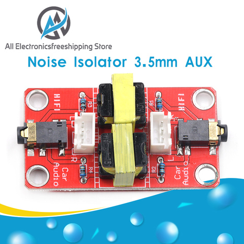 Taidacent-aislador de ruido de suelo común para Audio de coche, 3,5mm, AUX, filtro de ruido, navegación de Audio, GPS, filtro de sonido de corriente ► Foto 1/6