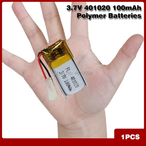 Liter energy-Auriculares Bluetooth 401120, 401020, 401220, 100mAh, mini pulsera inteligente, batería de litio recargable de polímero de 3,7 V ► Foto 1/6