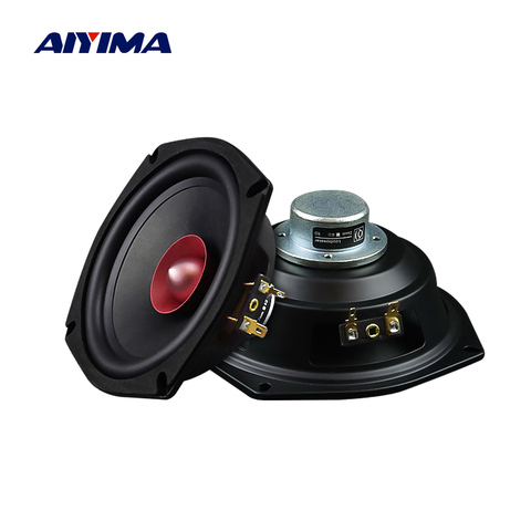 AIYIMA-altavoz de gama completa Hifi de 5,25 pulgadas, dispositivo de sonido de música para cine en casa, 4, 8 Ohm, 40W, NdFeB, 2 uds. ► Foto 1/6