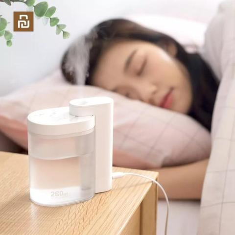 Youpin-humidificador de aire ultrasónico para el hogar, humidificador de aire silencioso de 260ML con carga USB ► Foto 1/6