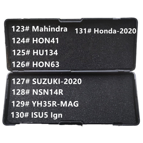 123-131 #2022 nuevo 2in1 Lishi herramienta HU134 HON63 HON41 YH35R-MAG NSN14R ISU5 Ign para Mahindra suzuki 2022 SUZUKI-2022 Honda-2022 ► Foto 1/6