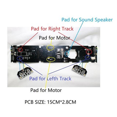 Placa adaptadora DCC para locomotora, con digitalizador de sonido y luz, para tren dcc, con interfaz Plux22, 860056 ► Foto 1/1