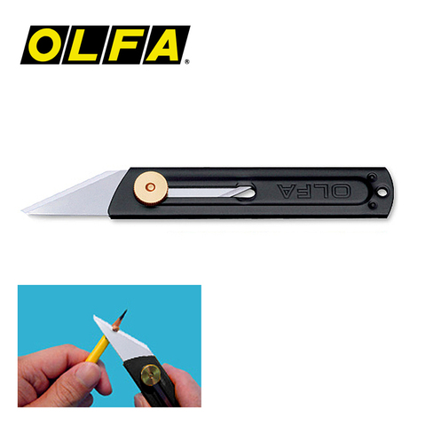 Olfa-CK-1 cuchilla para manualidades, cuchillos de cortar para arte, corte, tallado, hoja de acero indolora, herramienta artesanal de utilidad DIY ► Foto 1/6