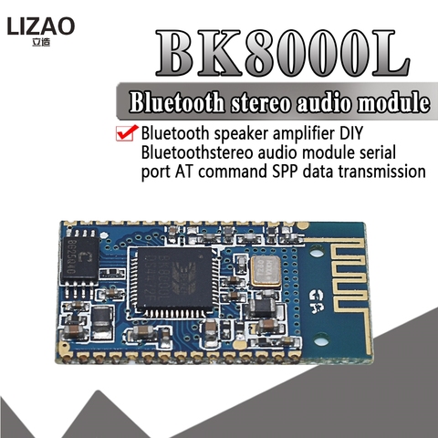 Módulo de Audio estéreo Bluetooth transmisión BK8000L AT Commands SPP Bluetooth altavoz amplificador DIY ► Foto 1/6