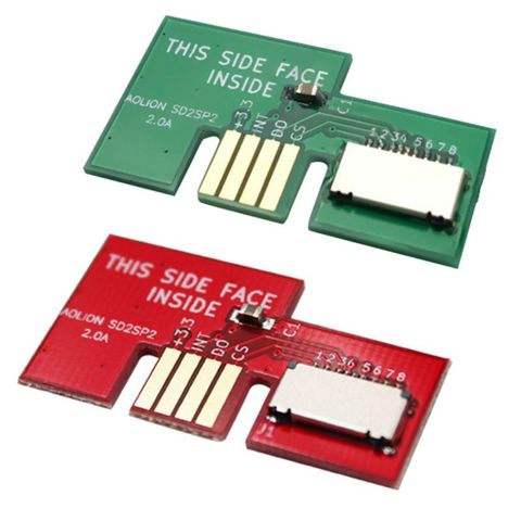 Adaptador de tarjeta Micro SD lector de tarjetas TF NGC Cubo de juego SD2SP2 SDLoad SDL adaptador reparación profesional de piezas de repuesto ► Foto 1/6