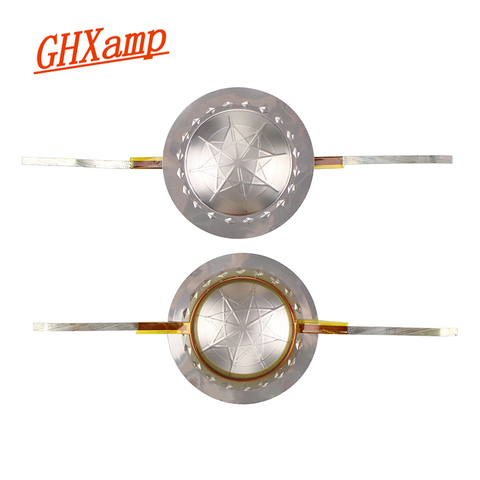 Pinzas de cúpula GHXAMP de 25,4 MM de 25 núcleos, Bobina de voz, diafragma de titanio, toma de corriente L R, accesorios de reparación de altavoz triple DIY 8OHM 1 pares ► Foto 1/6