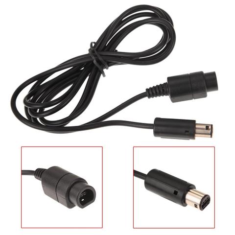 Cable de extensión para mando GameCube, 1,8 m, color negro, para GC NI5L, Nintendo Gamecube ► Foto 1/6