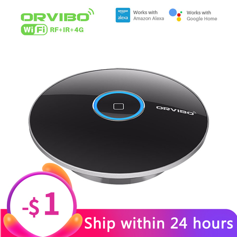 Orvibo Allone Pro Control remoto infrarrojo Universal IR RF 433MHz trabajo conectado con Amazon Echo Alexa para hogar inteligente automatización ► Foto 1/6