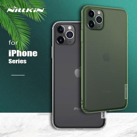 Para iPhone 11 Pro XS Max XR X 8 7 6 6S Plus funda Nillkin funda de teléfono TPU para iPhone 11 Pro XS Max XR 8X8 7 6 6s Plus funda de silicona ► Foto 1/6