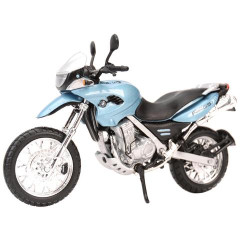 Maisto-vehículos estáticos de escala 1:18 BMW-F650GS, vehículos de fundido a presión, pasatiempos coleccionables, juguetes modelo de motocicleta ► Foto 1/6