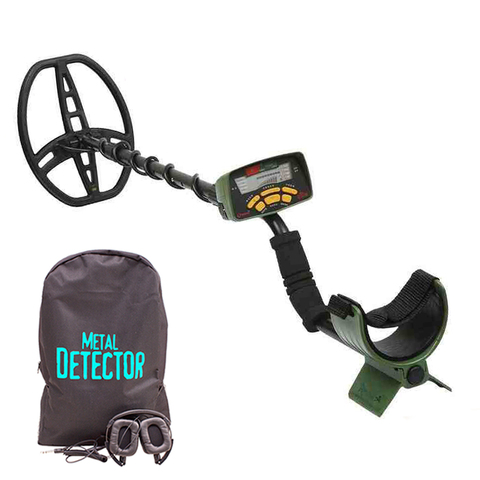 Detector de Metales subterráneo profesional, buscador de tesoros con bolsa y Deadphone, MD-6350 ► Foto 1/6