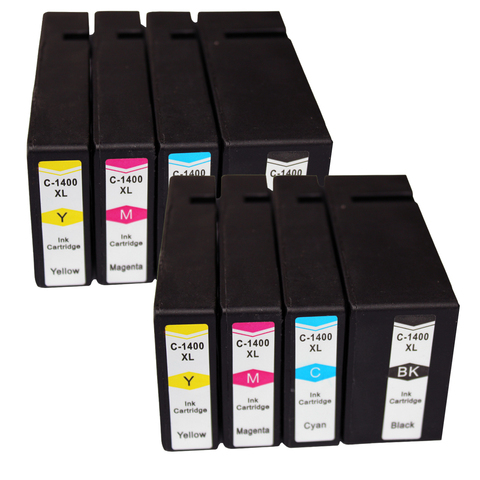 Tinta de impresora cartucho compatibles para Canon Maxify 2140 MB 2740, 2040 de 2340 pgi1400 PGI-1400XL ► Foto 1/6