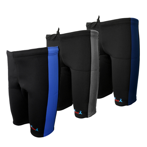 Traje de neopreno de 3mm para hombre y mujer, pantalones cortos de neopreno cálido para buceo y esnórquel, pantalones de natación para invierno, kayak, bote, navegación, surf ► Foto 1/6