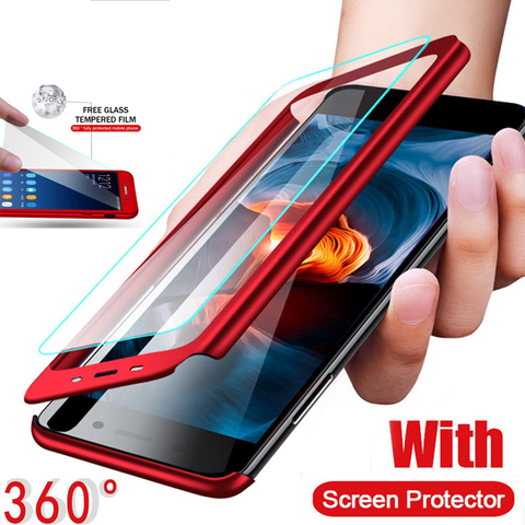 Funda protectora completa para Huawei Y5P Y9S Y6S Y7P Y6P, funda de vidrio templado para Honor 6C Pro 9C 9S 20S 10i 7A 9X 7X 8 20 Lite, 360 ► Foto 1/6