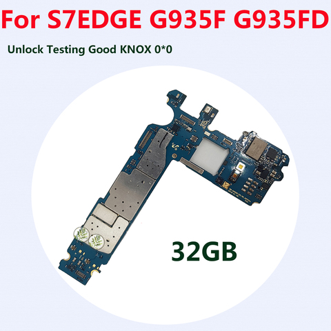 Placa base Original para Samsung Galaxy S7 edge G935F G935FD S7 G930F G930FD, placa base de prueba de 32GB ► Foto 1/3