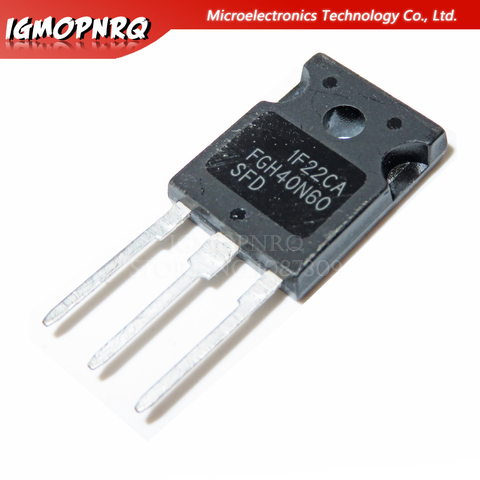 Soldador IGBT, 10 Uds. FGH40N60SFD FGH40N60 40N60, tubo variable, nuevo original ► Foto 1/1