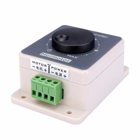 12 V 24 V 48 V 20A DC controlador de velocidad del Motor 5%-100% regulador de velocidad interruptor de potenciómetro ajustable para piezas de la máquina ► Foto 1/6