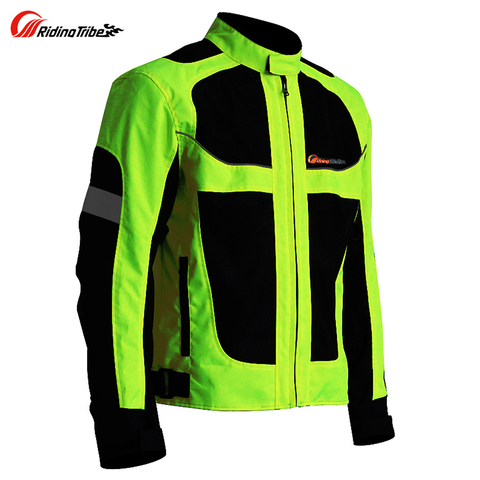 Chaqueta reflectante para motocicleta para hombre y mujer, chaqueta protectora para Moto, ropa de carreras Oxford, de verano ► Foto 1/1