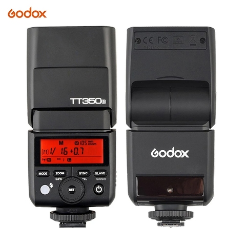 Godox TT350S Mini portátil Speedlite 2,4G inalámbrico Maestro Esclavo 1/8000S HSS Flash TTL Flash para cámara Sony ► Foto 1/6