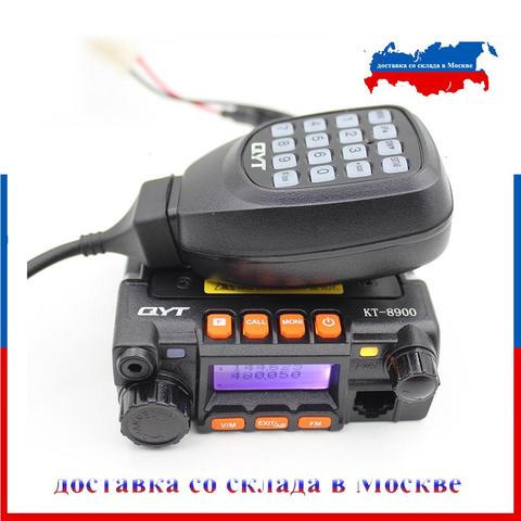 QYT-Mini Radio móvil KT-8900, walkie-talkie de doble banda, 136-174MHz, 400-480MHz, 25W, KT8900 ► Foto 1/6